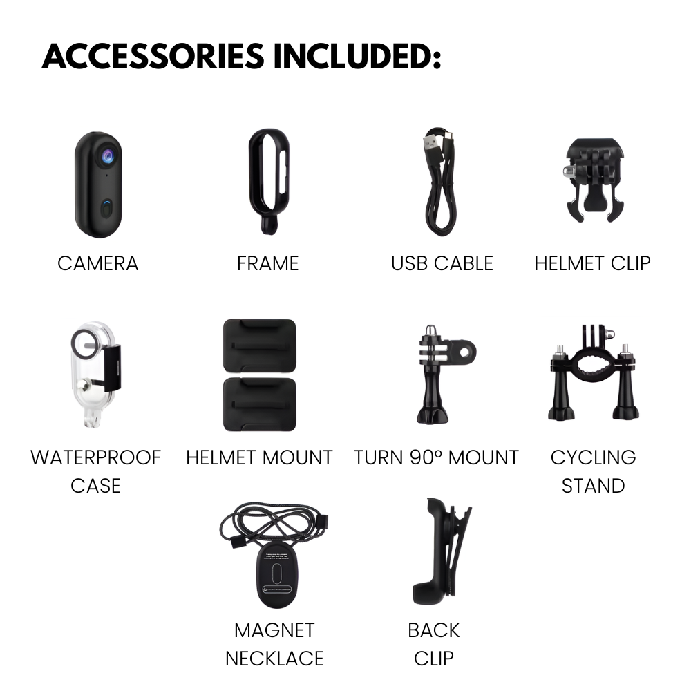 SnapCam™ - 4K Thumb Action Camera